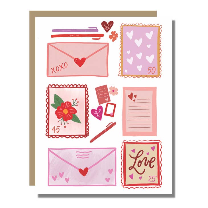 Valentine Pen Pal Greeting Card