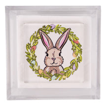 Napkin Weight - Bunny Egg Wreath