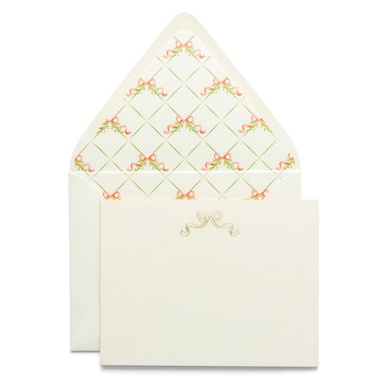 Letterpress Boxed Cards - Bow
