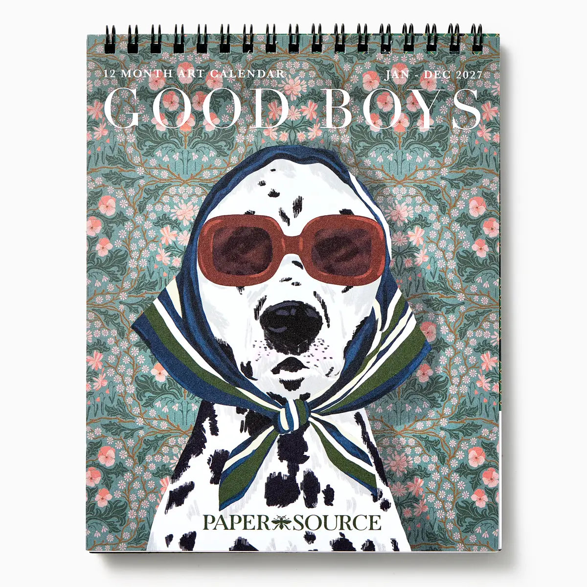 2027 Calendar Good Boys Desk Easel
