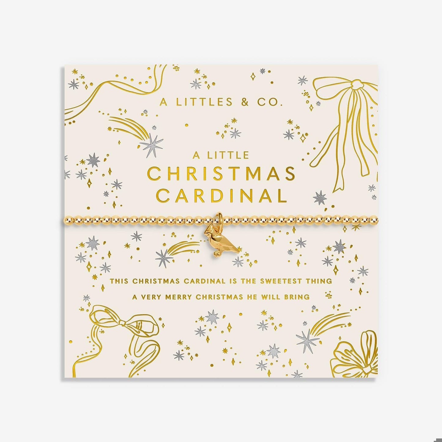 A Little Bracelet Christmas - Cardinal