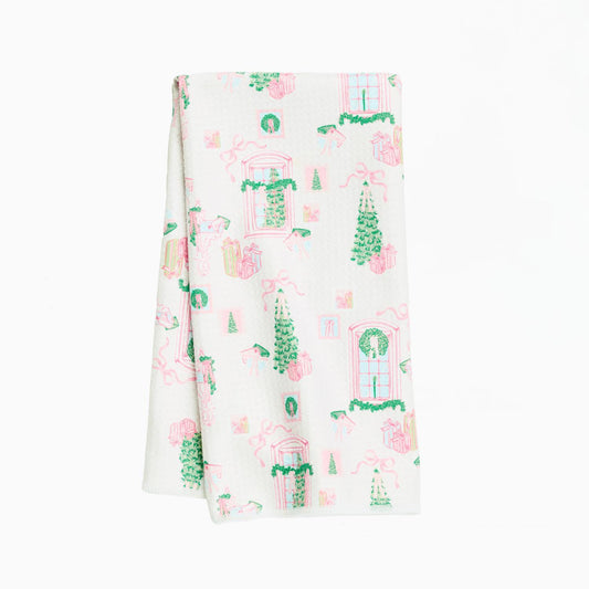Quickdry Kitchen Towel - Christmas Cottage