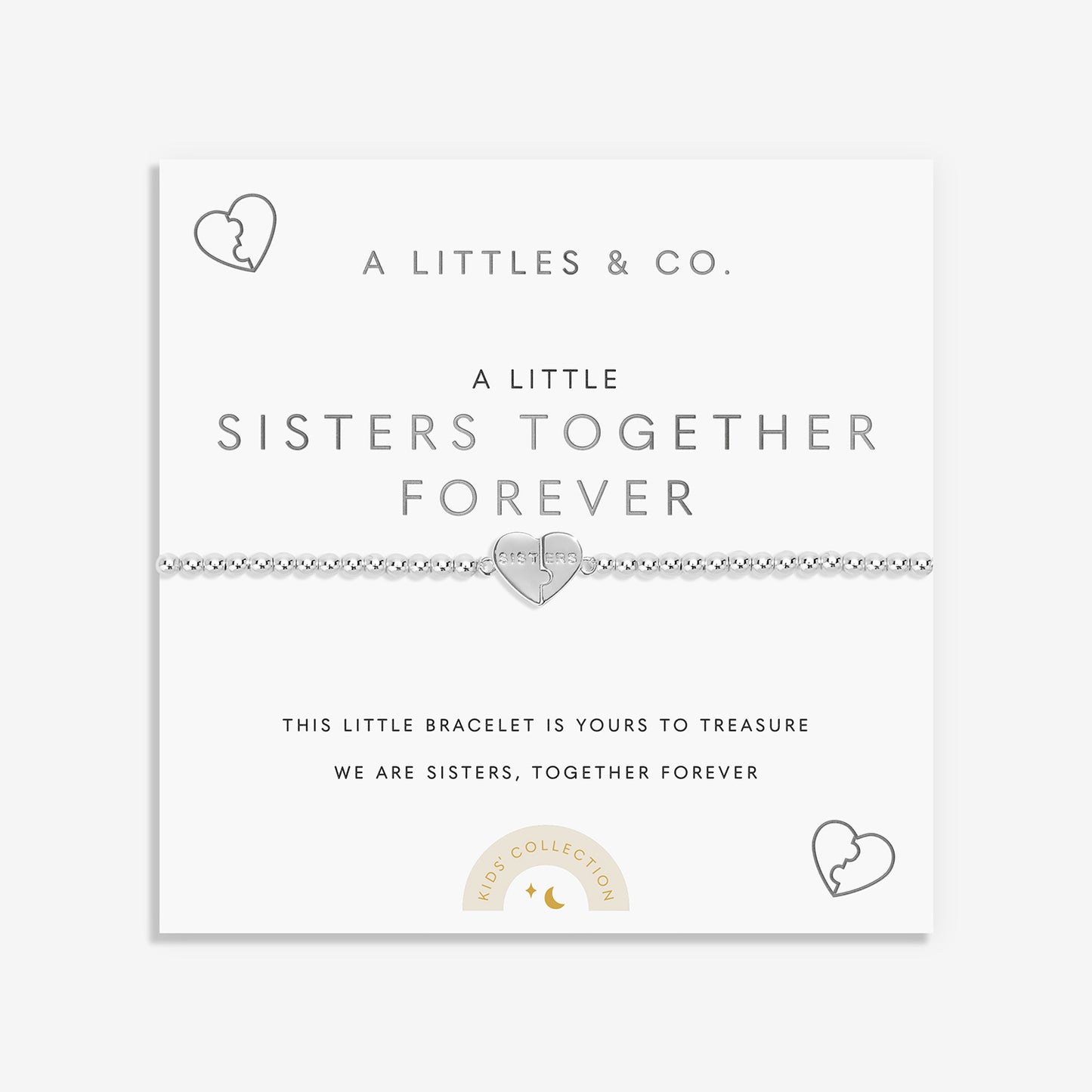 Kids' A Little Bracelet - Sisters Together Forever