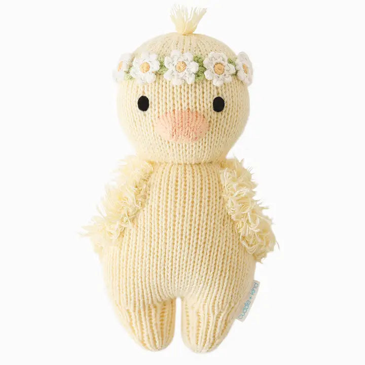 Baby Animal - Duckling Ivory Floral