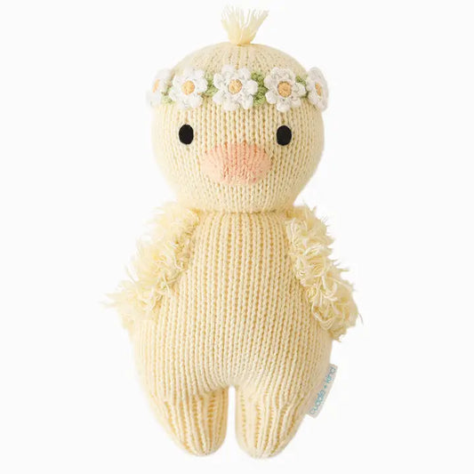 Baby Animal - Duckling Ivory Floral