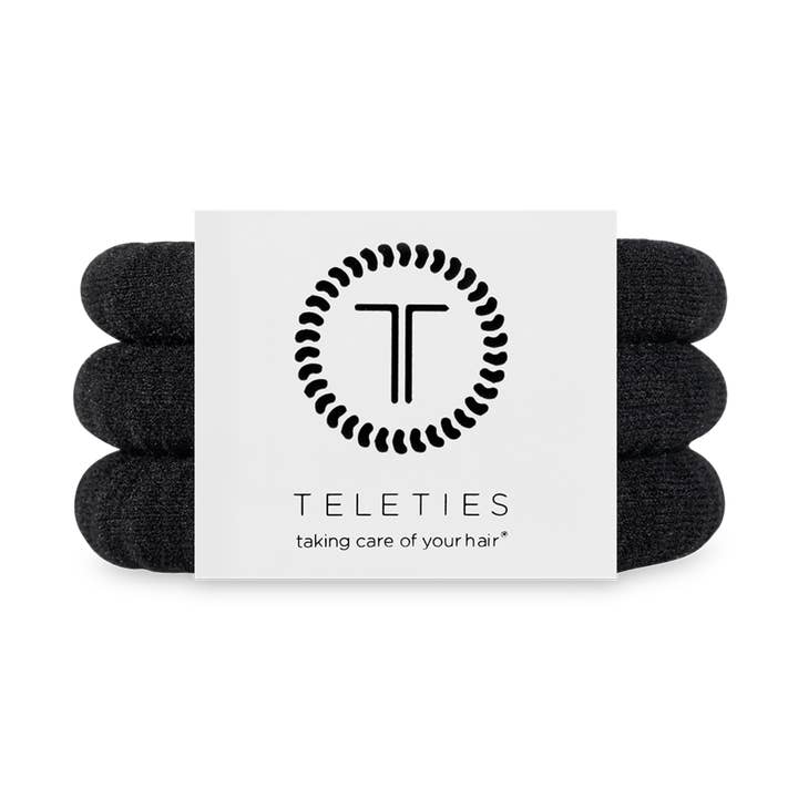 Small Hair Ties - Jet Black