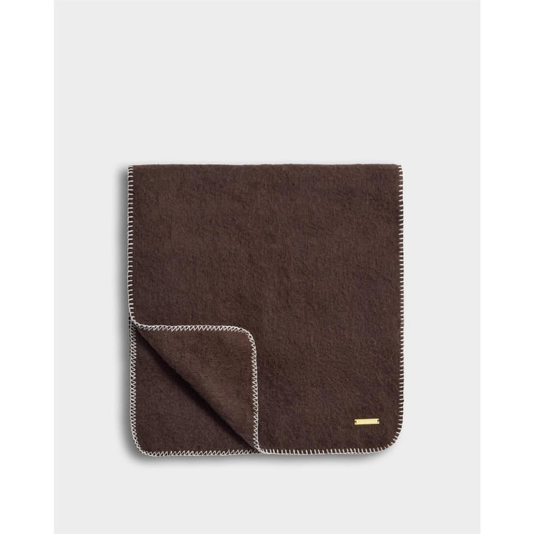 Whipstitch Scarf - Chocolate