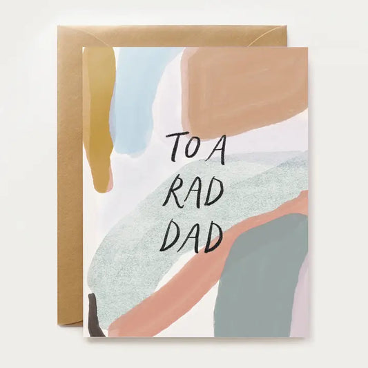 To A Rad Dad Card