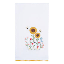 Tea Towel - Sunflowers and Bees