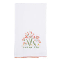 Tea Towel - Pink Wildflowers