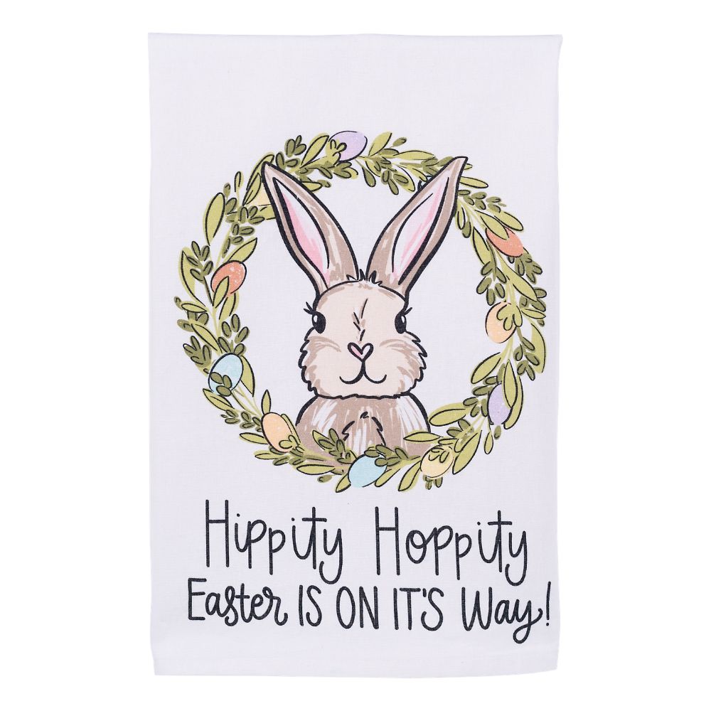 Tea Towel - Hippity Hoppity Easter