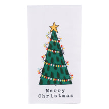 Tea Towel - Merry Christmas Twinkle Light