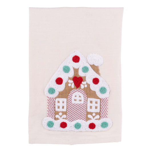 Gingerbread House Tea Towel