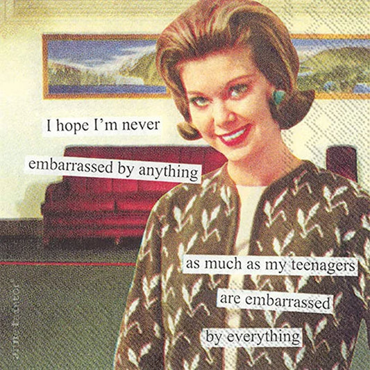 Beverage Napkin - I Hope