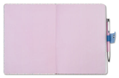 Floral Stripes Journal