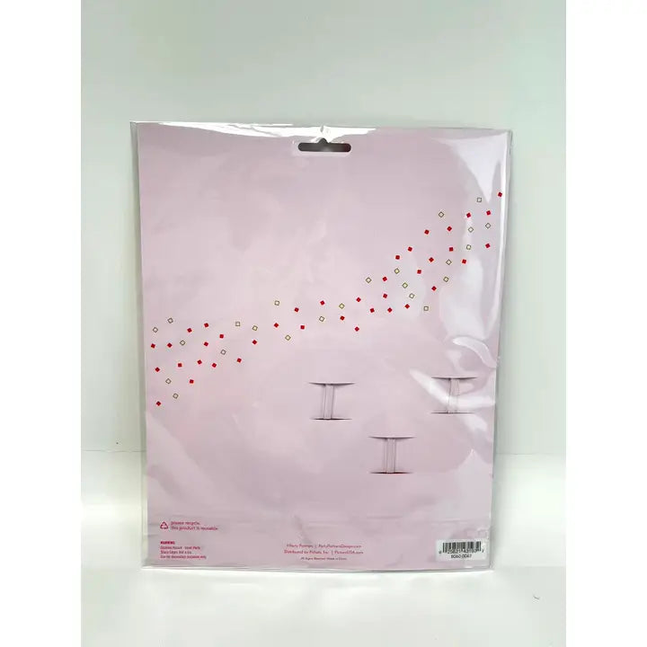 Pink Felt Cake Topper