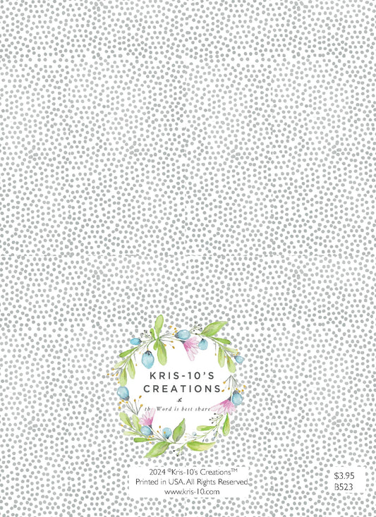 Blue For This Child I Have Prayed Card