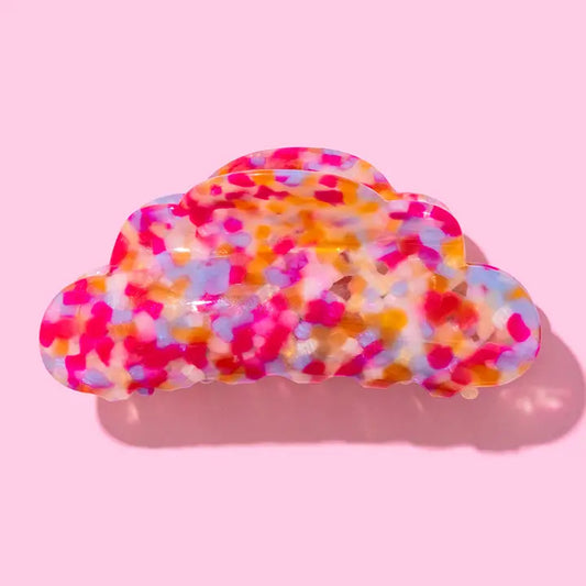 Claw Clip - Colorful Scalllop