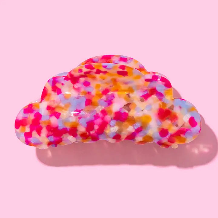 Claw Clip - Colorful Scalllop