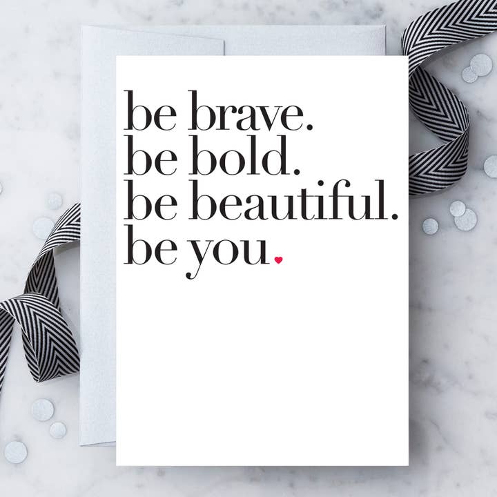 Greeting Card - Be You