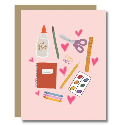 Teacher Tools Greeting Card
