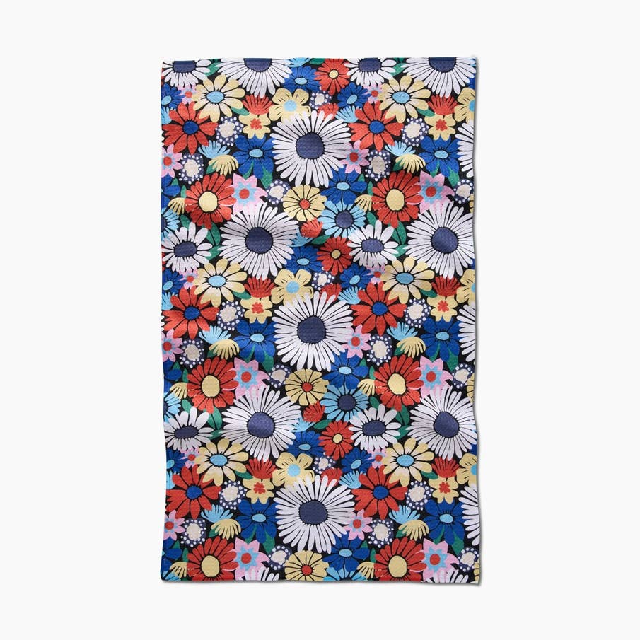 Wildflowers Bouquet Tea Towel