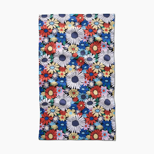 Wildflowers Bouquet Tea Towel