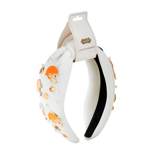 White Gameday Headband