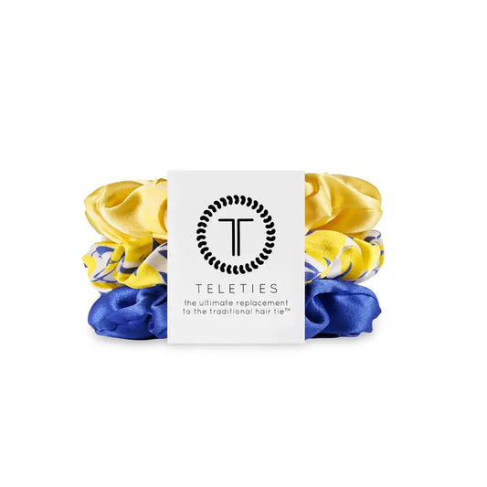 Large Silk Scrunchies - Limoncello