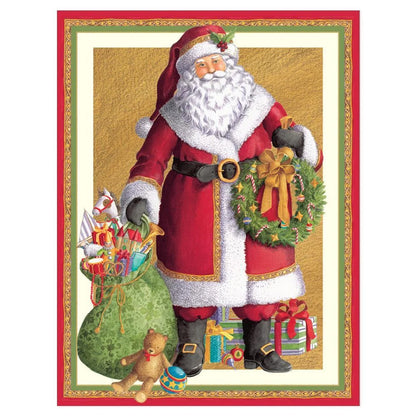 Boxed Christmas Cards - Traditional Santa