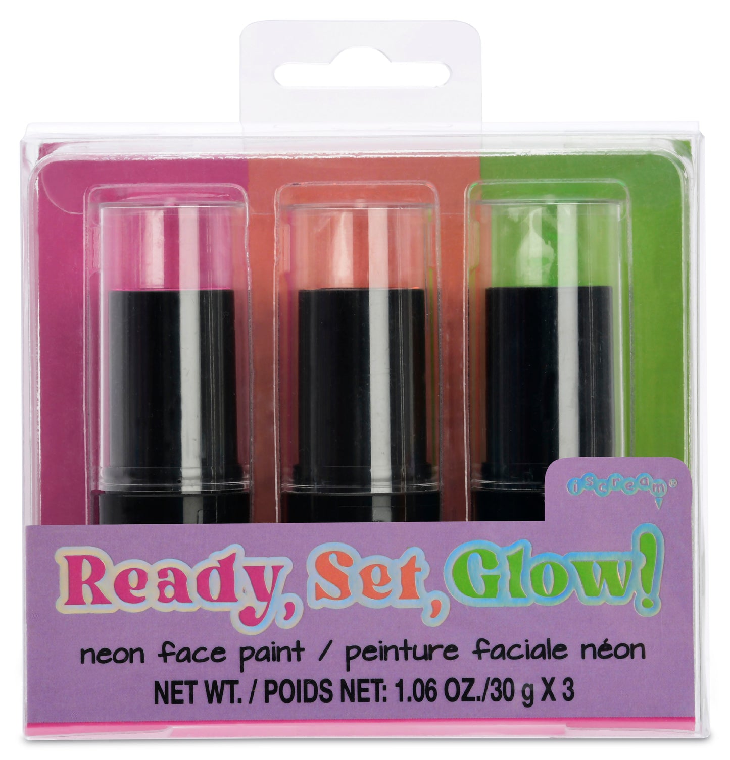 Ready, Set, Glow! Neon Face Paint Set