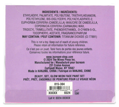 Ready, Set, Glow! Neon Face Paint Set