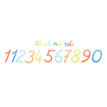 Bright Personalisable Birthday Garland Set