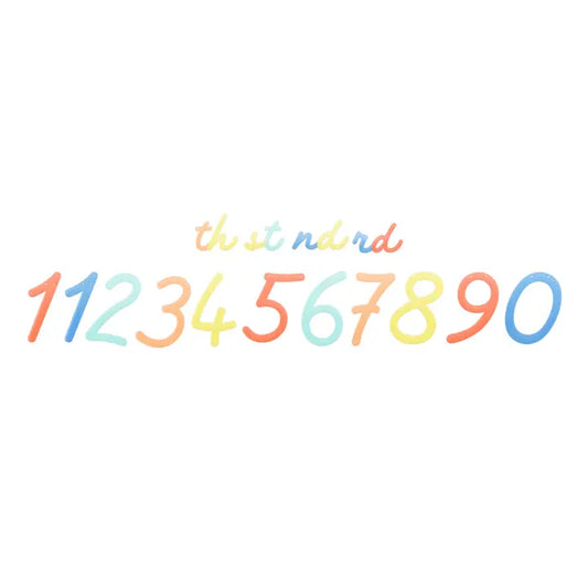 Bright Personalisable Birthday Garland Set