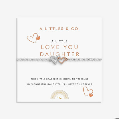 Kids' A Little Bracelet - Love You Daughter