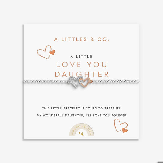 Kids' A Little Bracelet - Love You Daughter