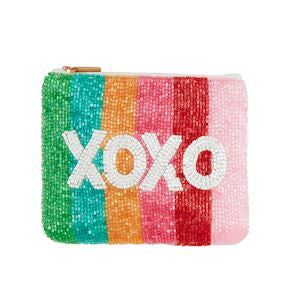 Coin Purse - Beaded - XOXO