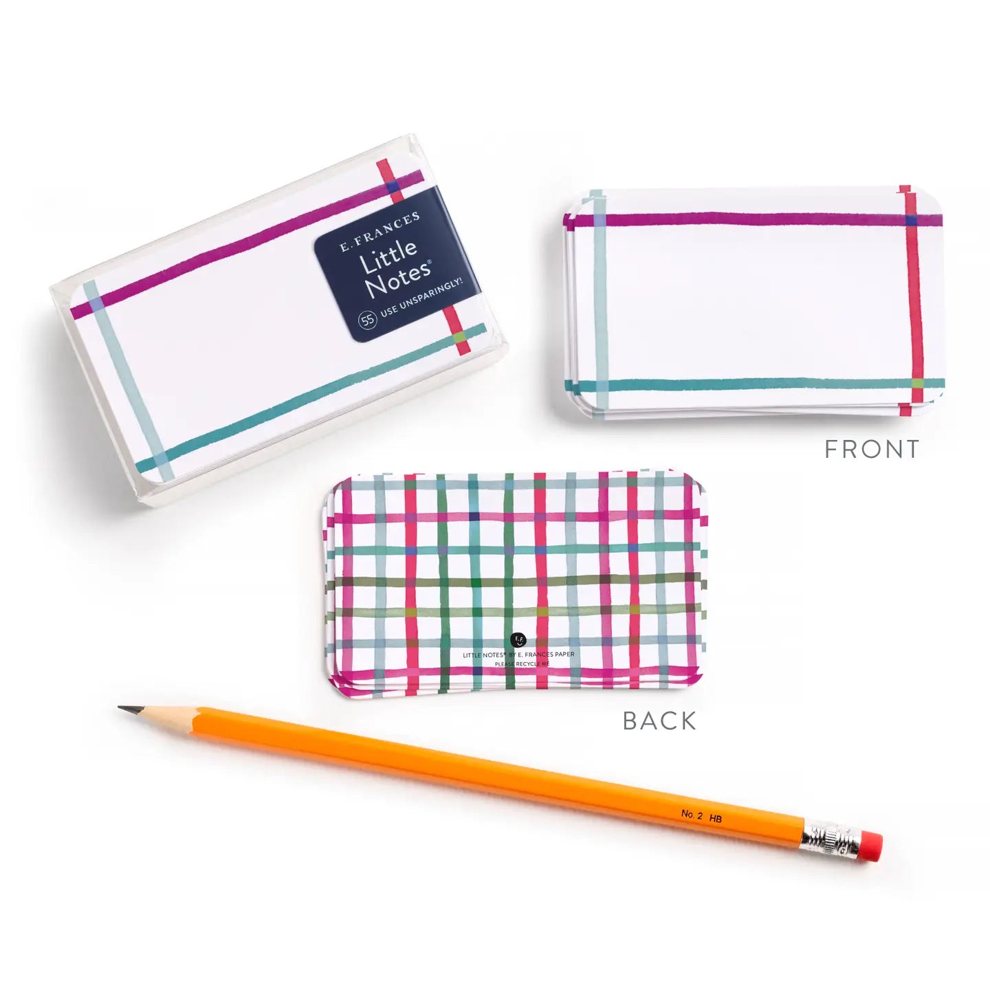 Little Notes -  Happy Plaid