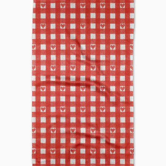 Amorcito Gingham Tea Towel