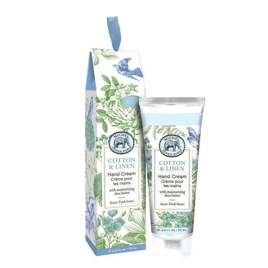 Cotton & Linen Hand Cream 2.5 oz.