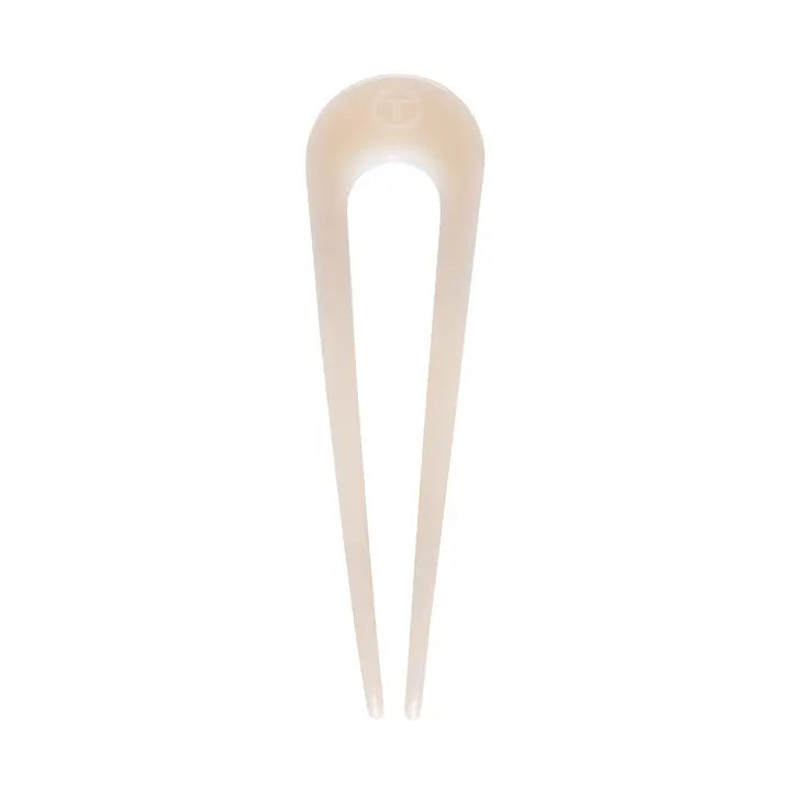 French Hair Pin - Almond Beige