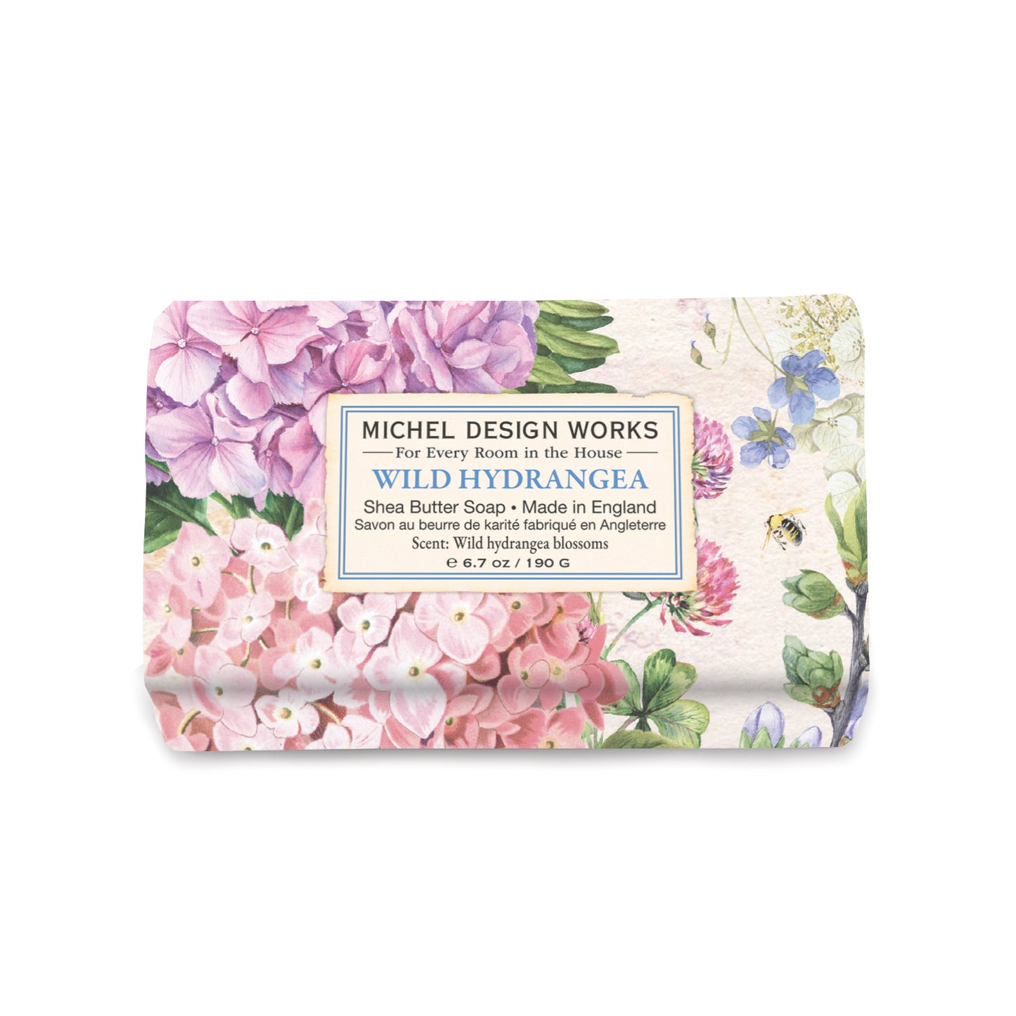 Wild Hydrangea Medium Bath Bar Soap