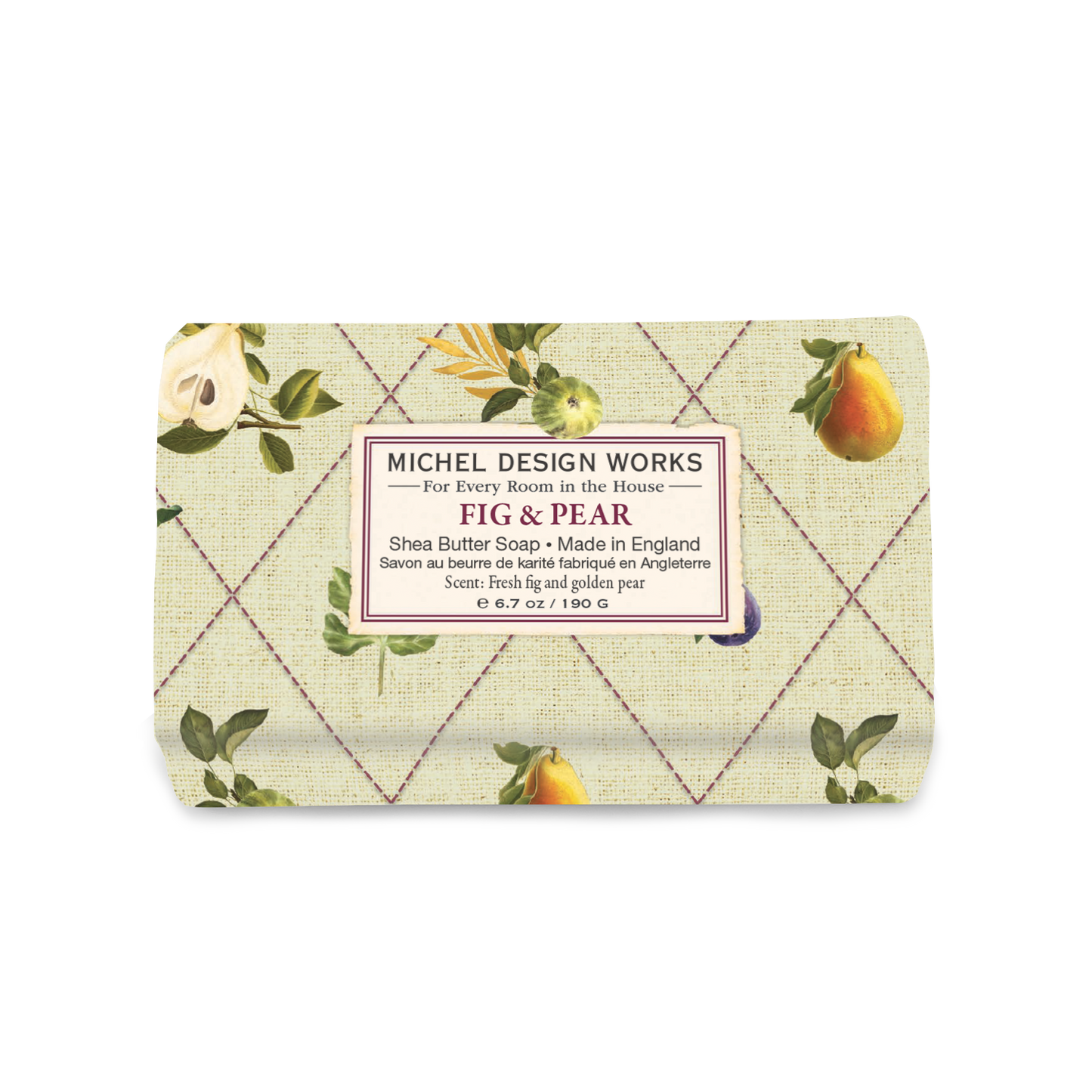 Fig & Pear Medium Bath Bar Soap