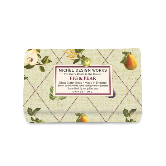 Fig & Pear Medium Bath Bar Soap