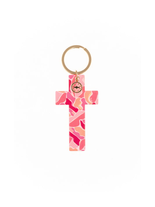 Acrylic Keychain - Cross