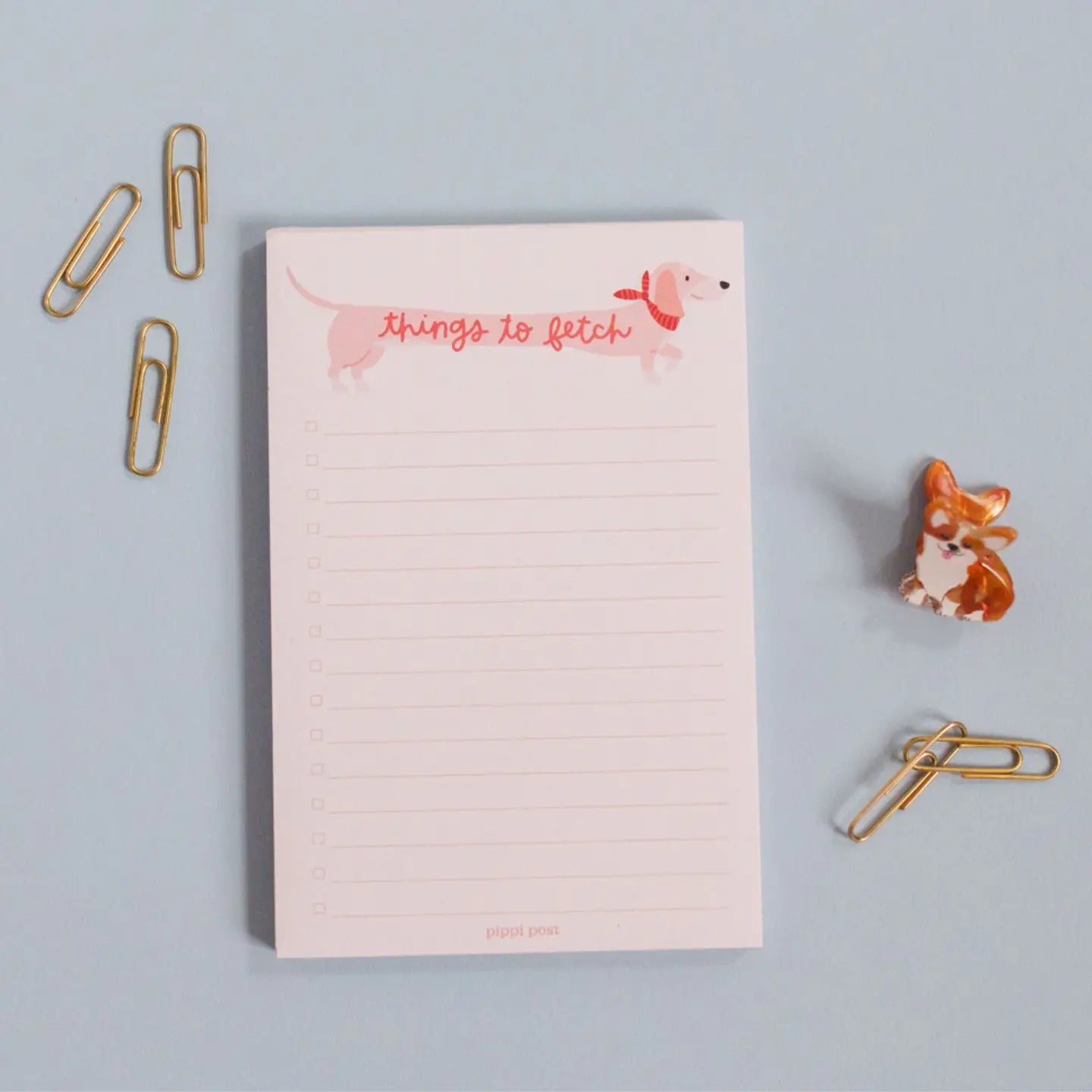Things To Fetch Dog Notepad