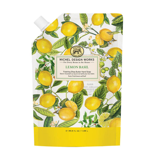 Foaming Soap Refill - Lemon Basil