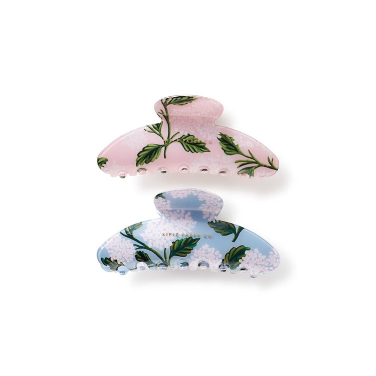 Claw Clip Set - Hydrangea