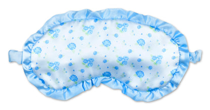 Blue Ditsy Eye Mask