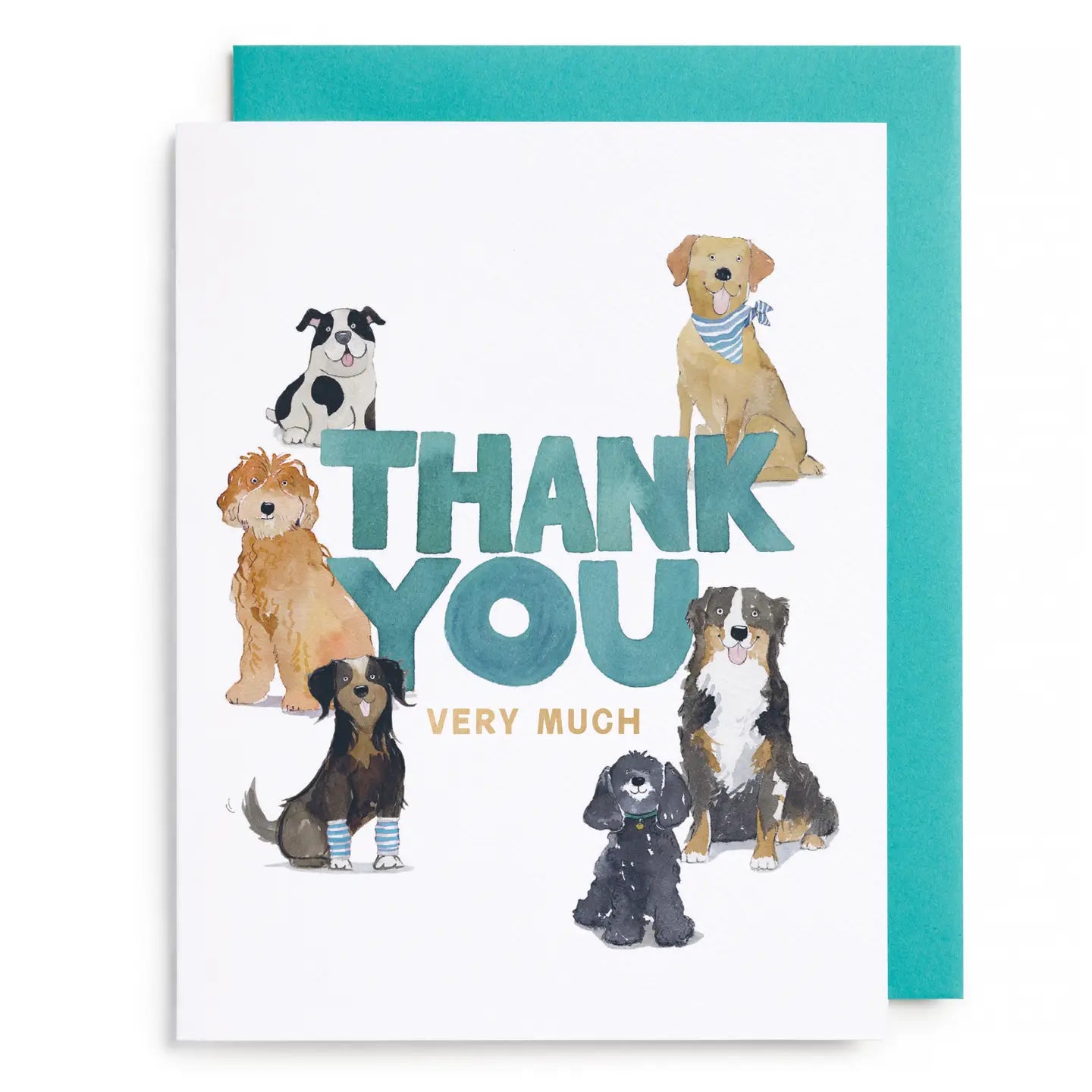 Greeting Card - Doggy Thank You